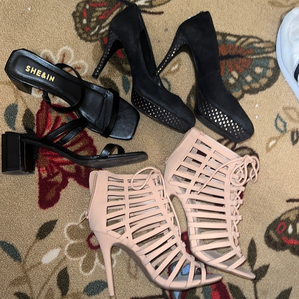 3 PAIR BUNDLE /HEELS